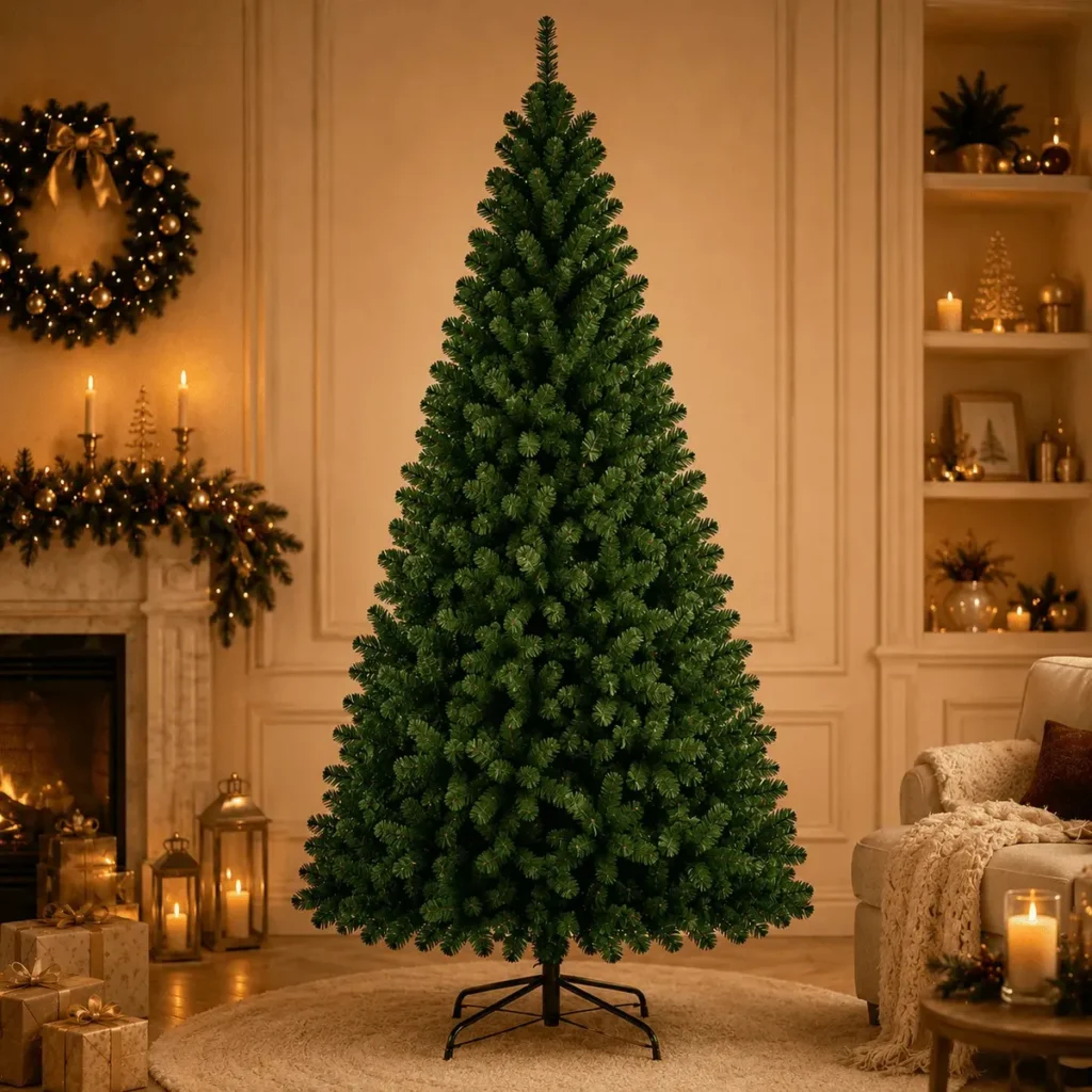 Árvore de Natal verde DEKASA tradicional com 600 galhos