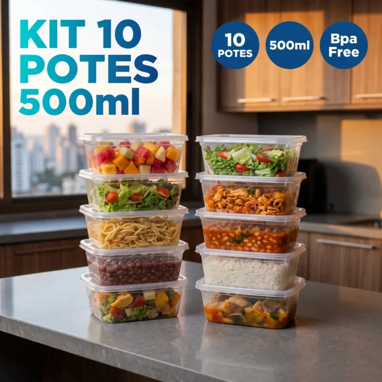 Kit Ponte Lar com 10 potes de 500 ml