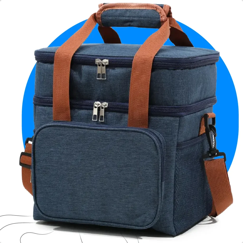 Bolsa Ecomixshop de dois compartimentos