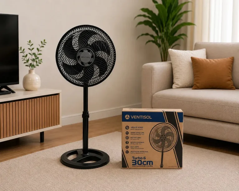 Ventisol Turbo 6 de coluna com 30 cm