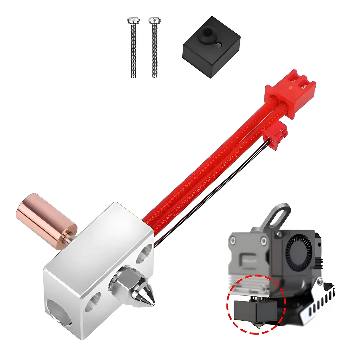 Hotend Creality Sprite para reposição